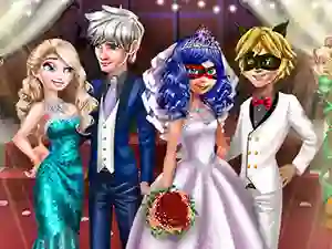 Igra Ladybug Wedding Royal Guests online