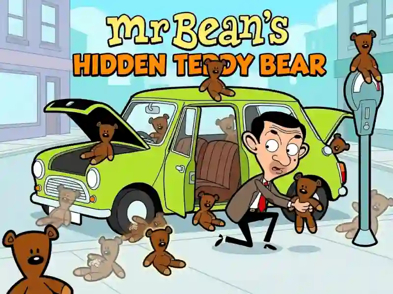 Igra Mr Bean Car Hidden Teddy Bear online