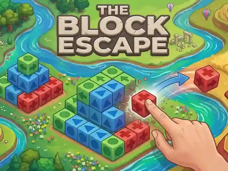 Igra The Block Escape online