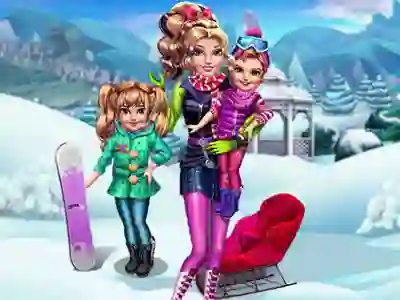 Igra Twins Winter Fun! online