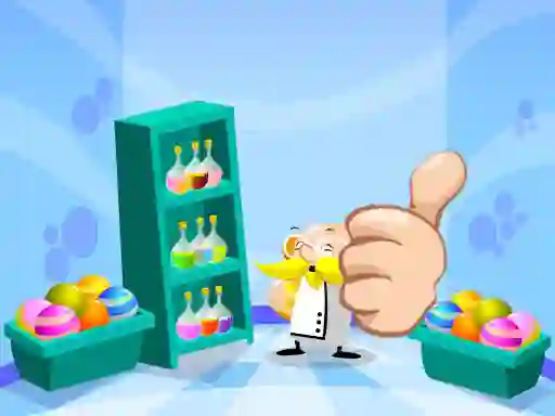 Igra Crazy Professor Bubble online