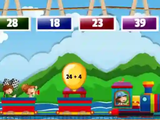 Igra Math Train Addition online