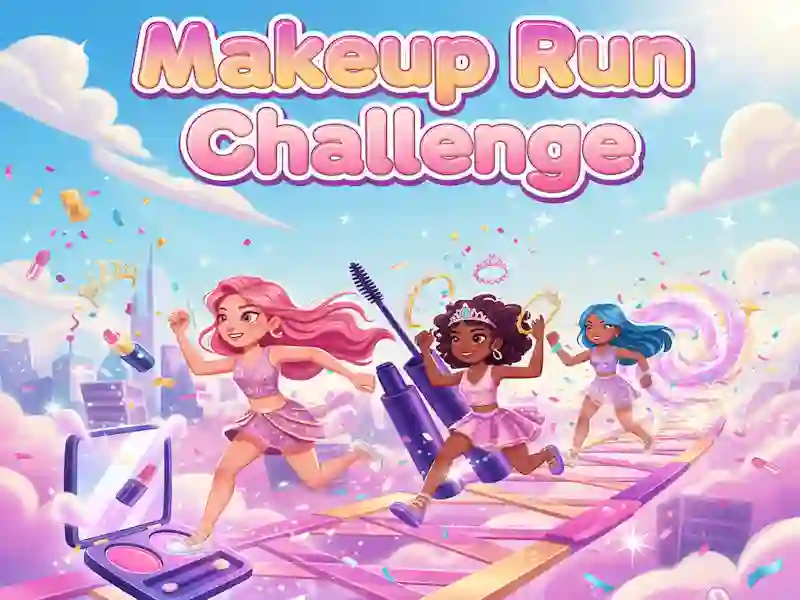Igra Makeup Run Challenge online