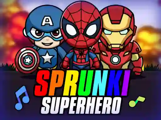 Igra Sprunki SuperHero online