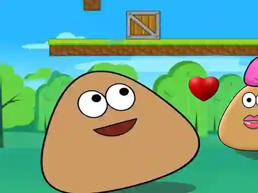 Igra Pou Slide online