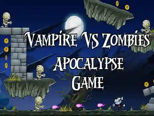 Igra Vamp kid vs The Zombies apocalipse online