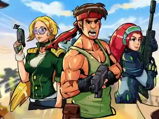 Igra Metal Shooter Brother Squad online