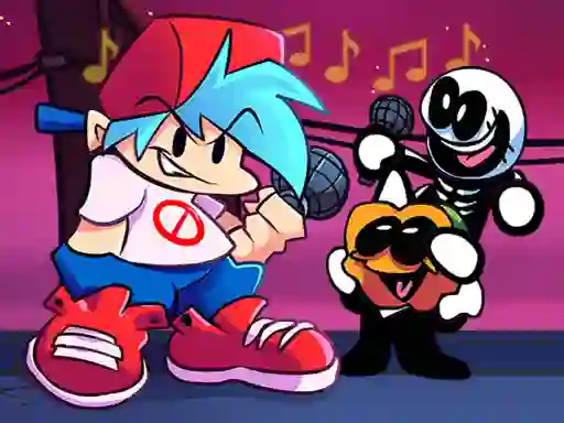 Igra Friday Night Funkin Music Notes online