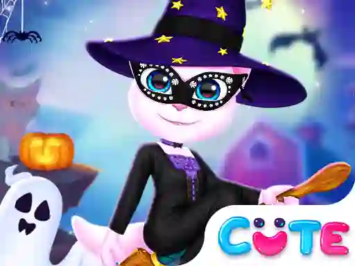 Igra Cat Girl Halloween Preparation online