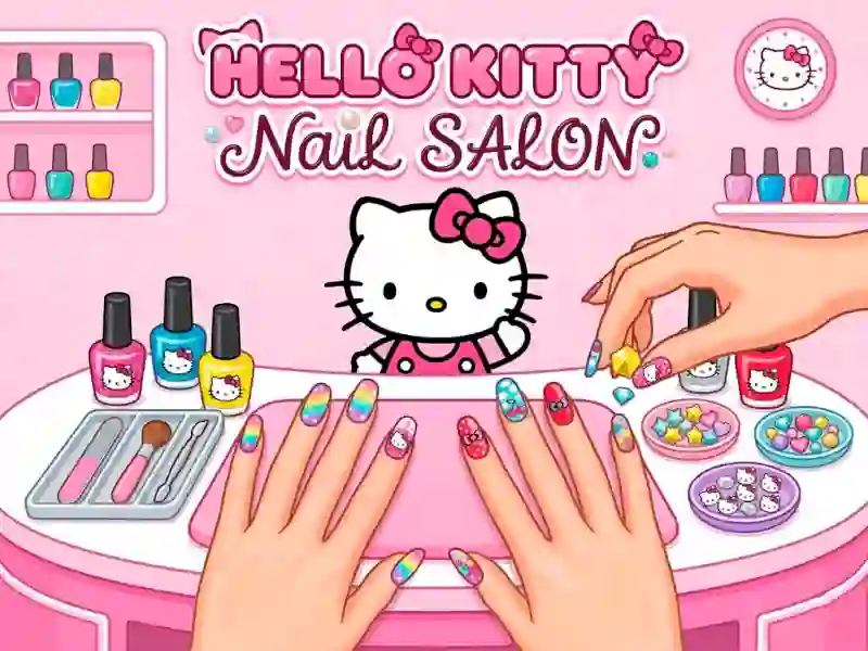 Igra Hello Kitty Nail Salon online