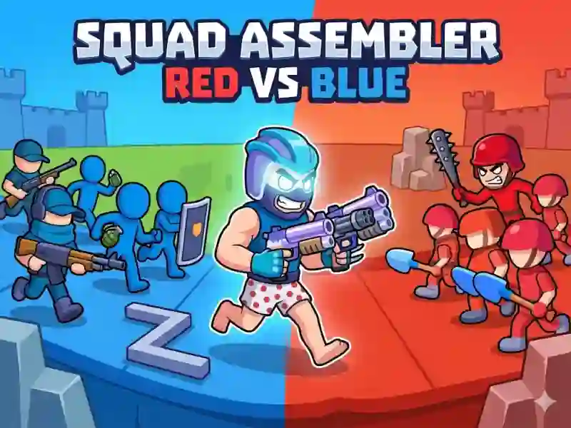 Igra Squad Assembler Red Vs Blue online