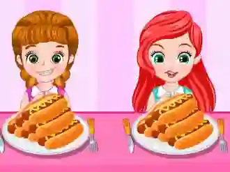Igra Princess Hotdog Eating Contest online