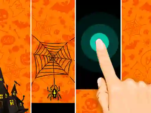 Igra Halloween Magic Tiles online