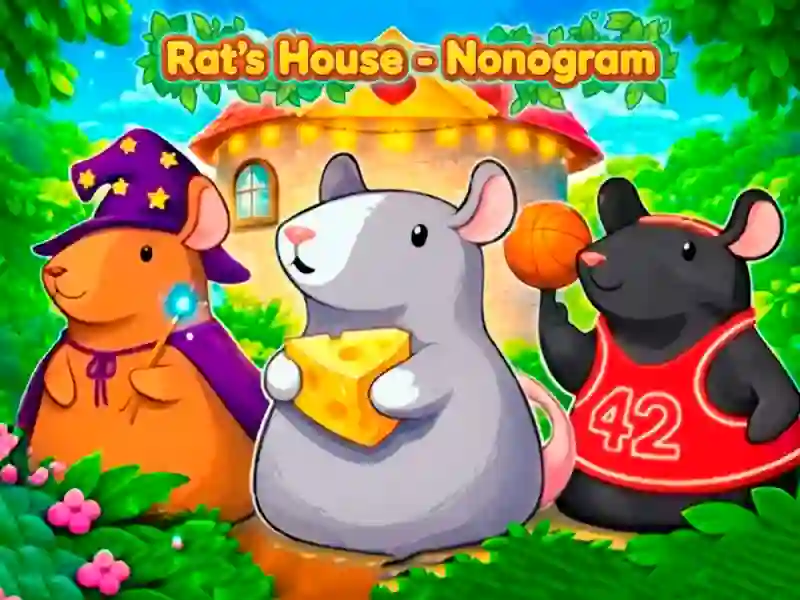 Igra Rat's House - Nonogram online