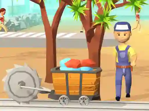 Igra Stone Miner 3d online