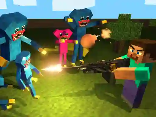 Igra Mine Shooter: Huggy's Attack online
