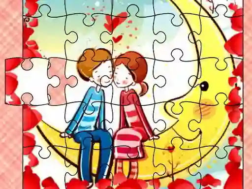 Igra Loving Couple Jigsaw online