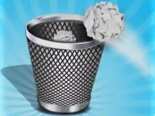 Igra Trash Toss Paper Flings online