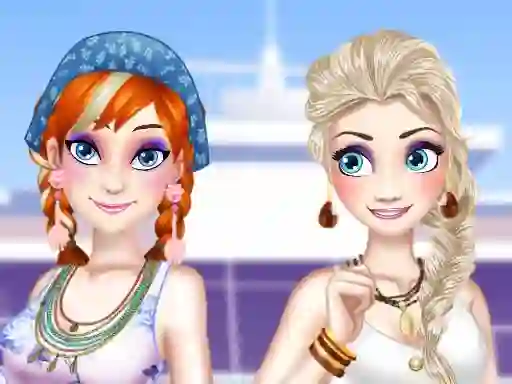 Igra Ella and Anna Spring Break online