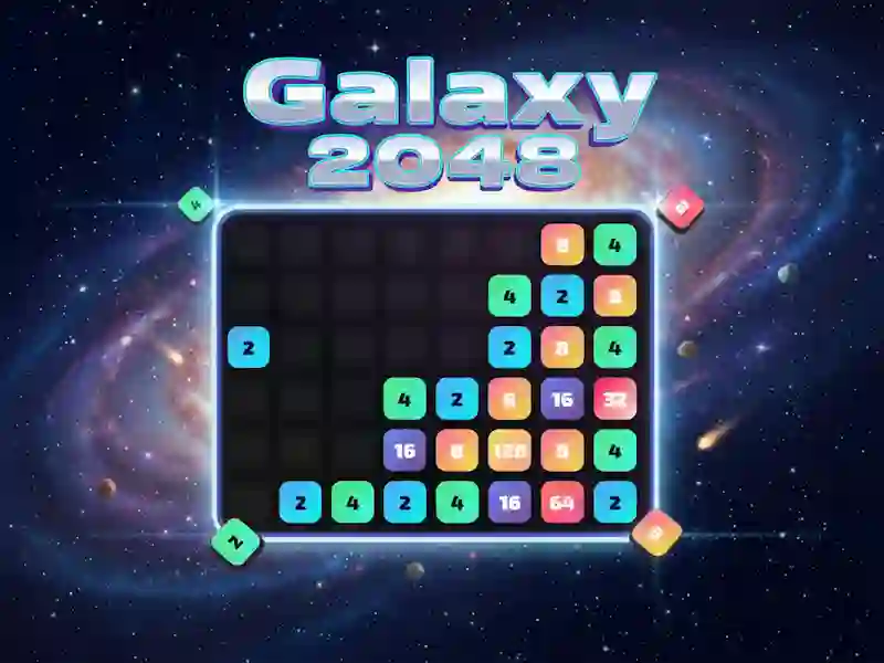 Igra Galaxy 2048 online