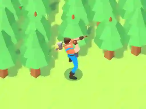 Igra Idle Lumberjack 3D online