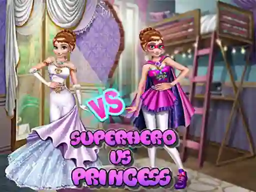 Igra Annie Superhero vs Princess online