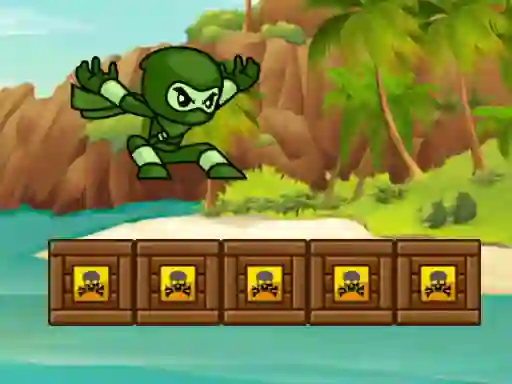 Igra Green Ninja Run online