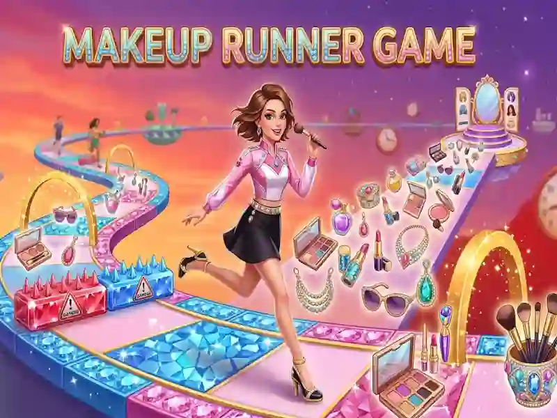 Igra Makeup Runner Game online