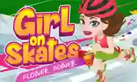 Igra Girl on Skates: Flower Power online