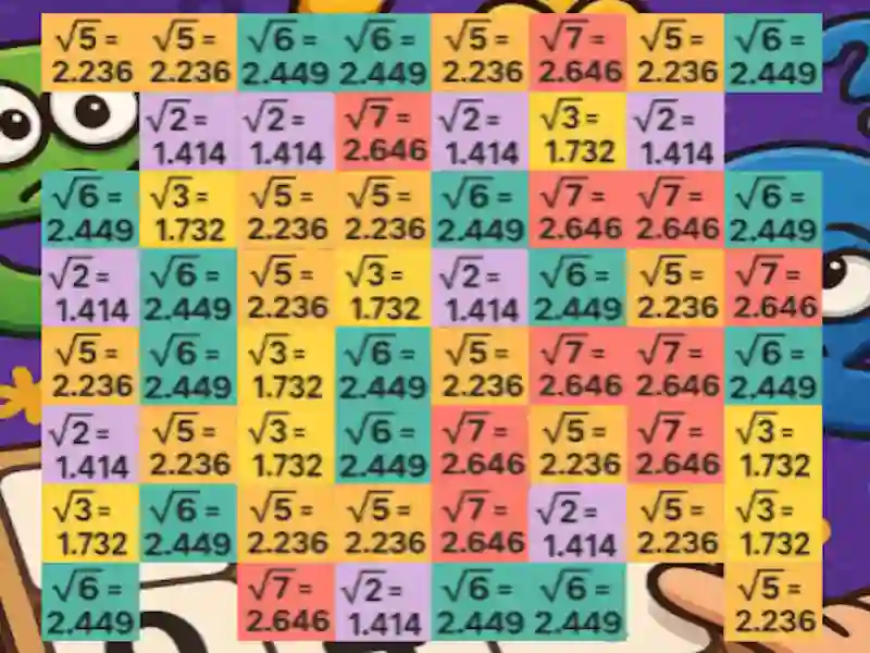 Igra Tricky Square Roots online