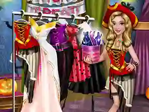 Igra Dove Halloween Dolly Dress Up online