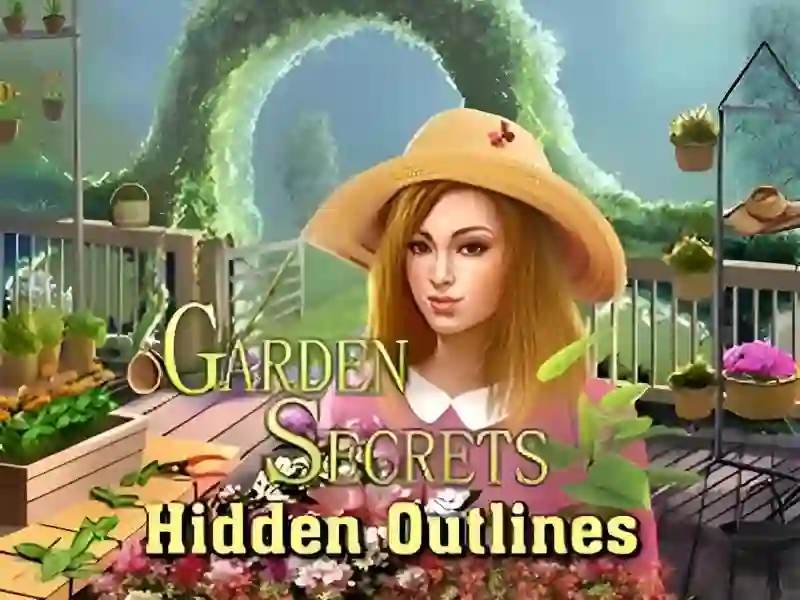 Igra Garden Secrets Hidden Objects by Outline online