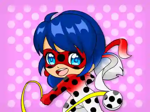 Igra Chibi Dottedgirl Coloring Book online
