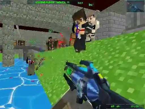 Igra GunGame Paintball Wars online