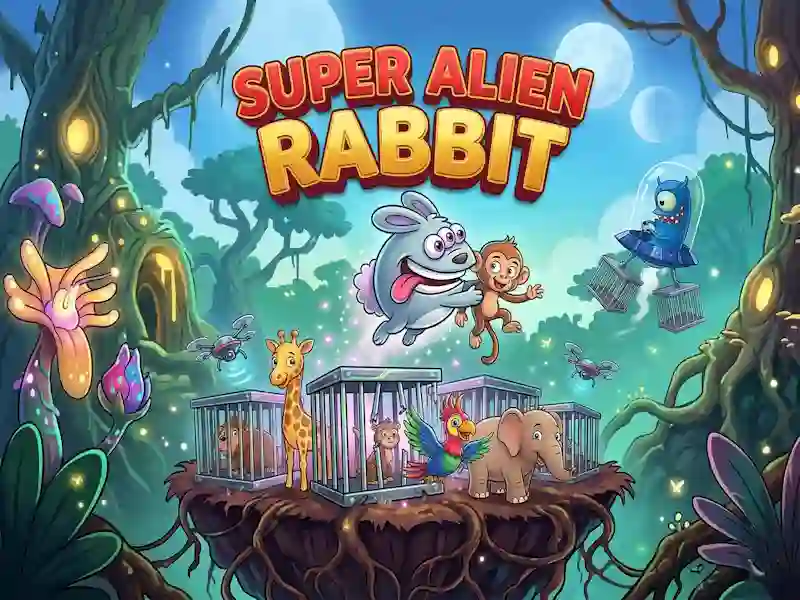 Igra Super Alien Rabbit online