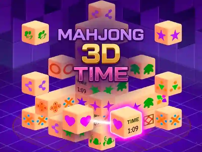 Igra Mahjong 3D Time online