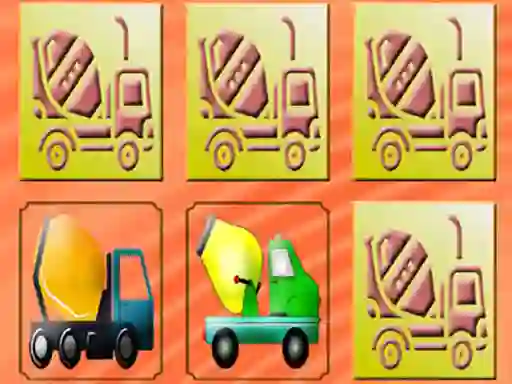 Igra Mixer Trucks Memory online