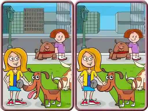 Igra Spot The Differences City online