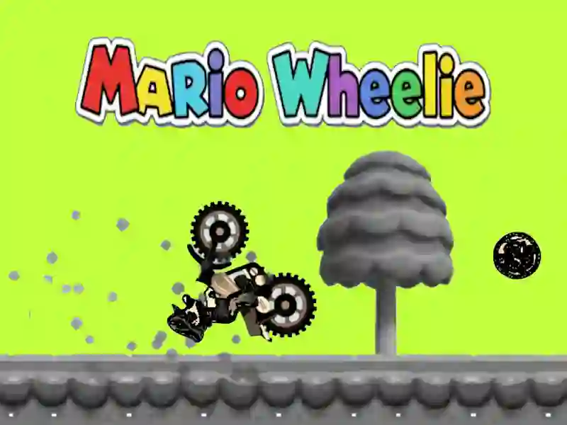 Igra Mario Wheelie online