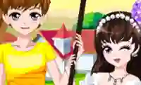 Igra Romantic Spring Couple online