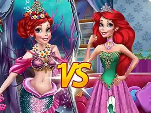Igra Mermaid vs Princess online