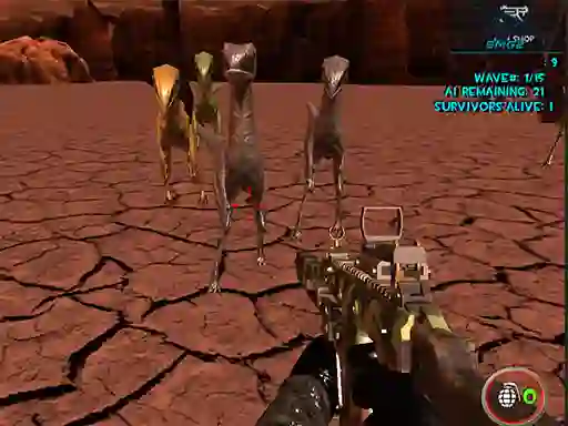 Igra Dinosaurs Survival Active Vulcan online
