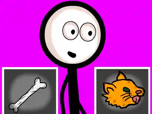 Igra Stickman Choosing actions online