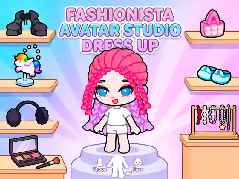 Igra Fashionista Avatar Studio Dress Up online