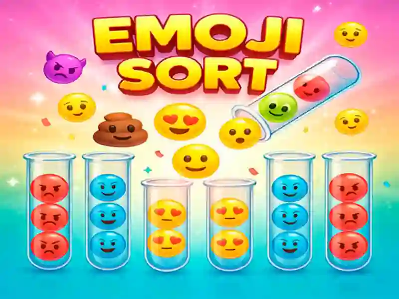Igra Emoji Sort online