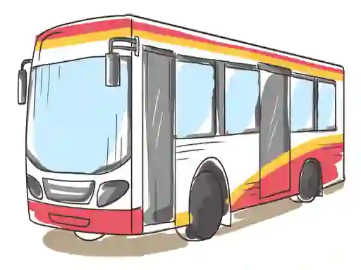 Igra Cartoon Bus Slide online