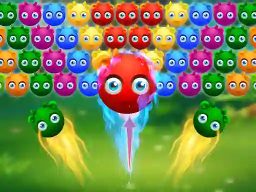 Igra Cute Monster Bubble Shooter online
