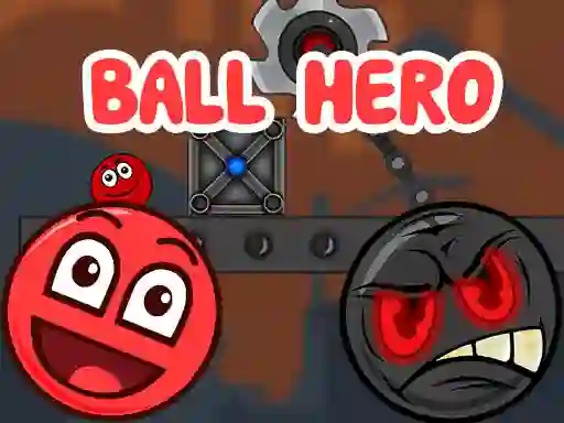 Igra Ball Hero Adventure: Red Bounce Ball online