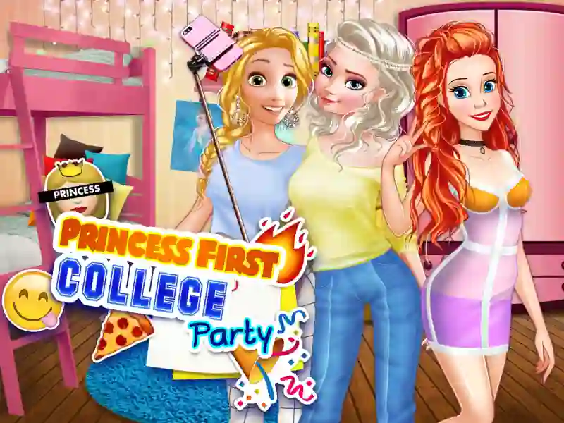 Igra Princess First College Party online