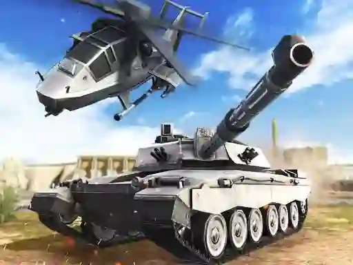 Igra Strategy of war. Tanks and helicopters online